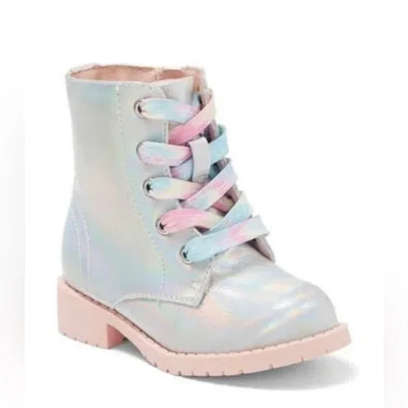 Jellypop Shoes Nwt Metalic Toddler Girls Boots Jellypop Girls
